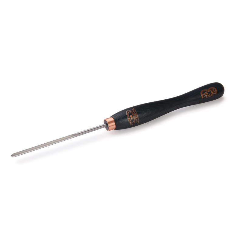 M42 Razor Cryogenic Spindle Gouge - M42 High Speed Steel - Width:1/4"